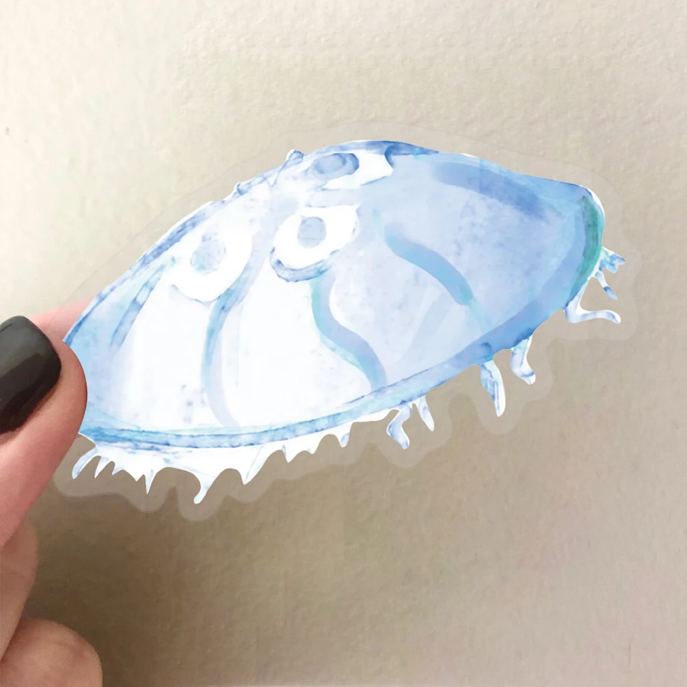 50 ชิ้นชุด Tropical Fish สติกเกอร์สําหรับขวดน้ําสัตว์เลี้ยงสติกเกอร์กันน้ําสําหรับแล็ปท็อปสเก็ตบอร์ดคอมพิวเตอร์จักรยานสติกเกอร์