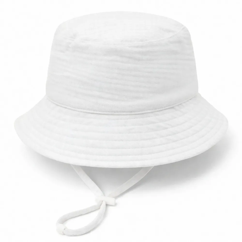 

New UPF 50+ Sun Hat Striped Breathable Bucket Hat Wide Brim Adjustable Children's Sun Hat Summer Outdoor