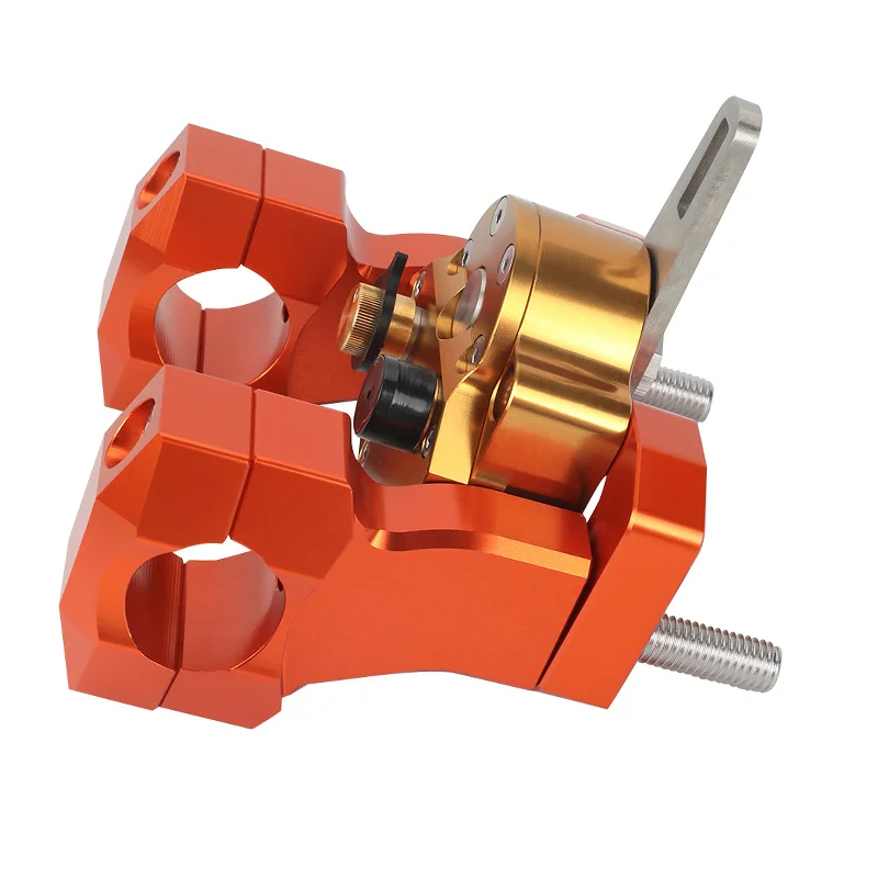 Moto Ammortizzatore di Sterzo Stabilizzatore Per 690 Enduro/R 2007-2023 / 690 SMC R 2011-2023 Manubrio Riser Morsetto Staffa Accessori