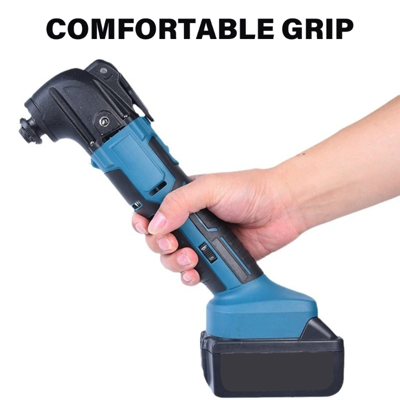 Brushless Cordless Oscillating Multitool 6 Variable Speed Oscillating Multi Tool Dropship