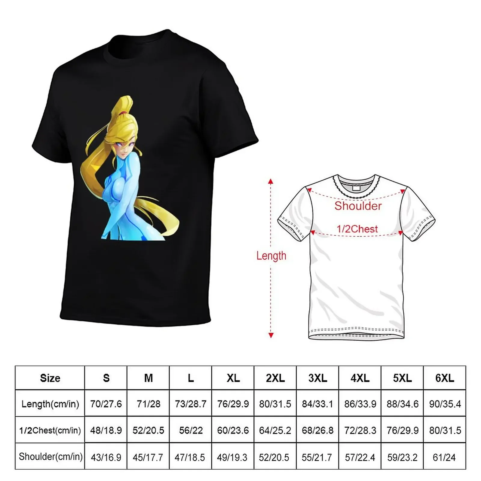 Samus T-Shirt sublime anime figures hippie clothes Men's t-shirts