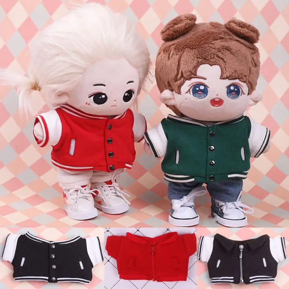 

Высококачественная модная бейсбольная куртка, 9 цветов, повседневная одежда, пальто, аксессуары для одежды, 20 см, хлопковые куклы/1/12, куклы Bjd
