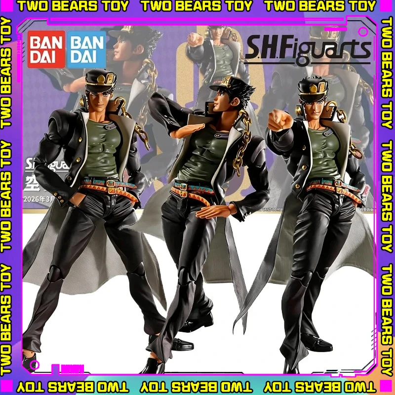 

Original BANDAI JoJo's Bizarre Adventure S.H.Figuarts SHF Jotaro Kujo Action Figures Ornament Collectible Model Toy