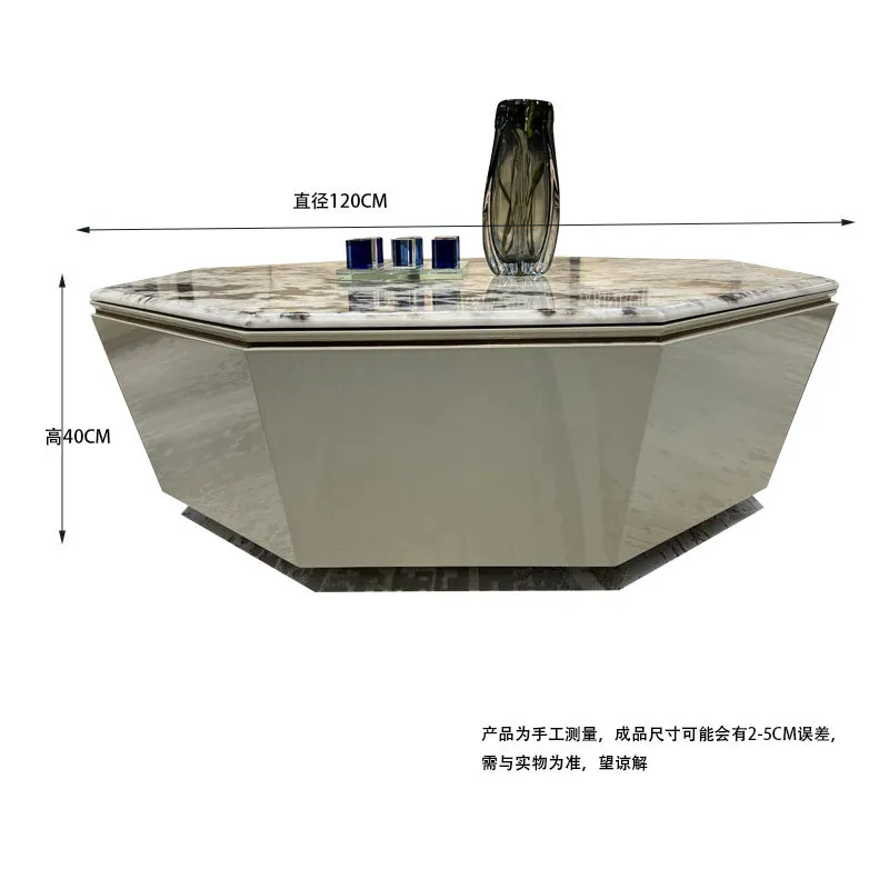 

Italian light luxury high-end coffee table Modern high-end villa coffee table A898