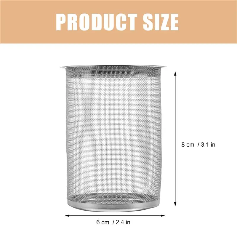 Teapot Strainer Home Supplies Metal Infuser Insert Mesh Strainers Filter Stainless Steel  Teapot Replacement Mesh Strainer