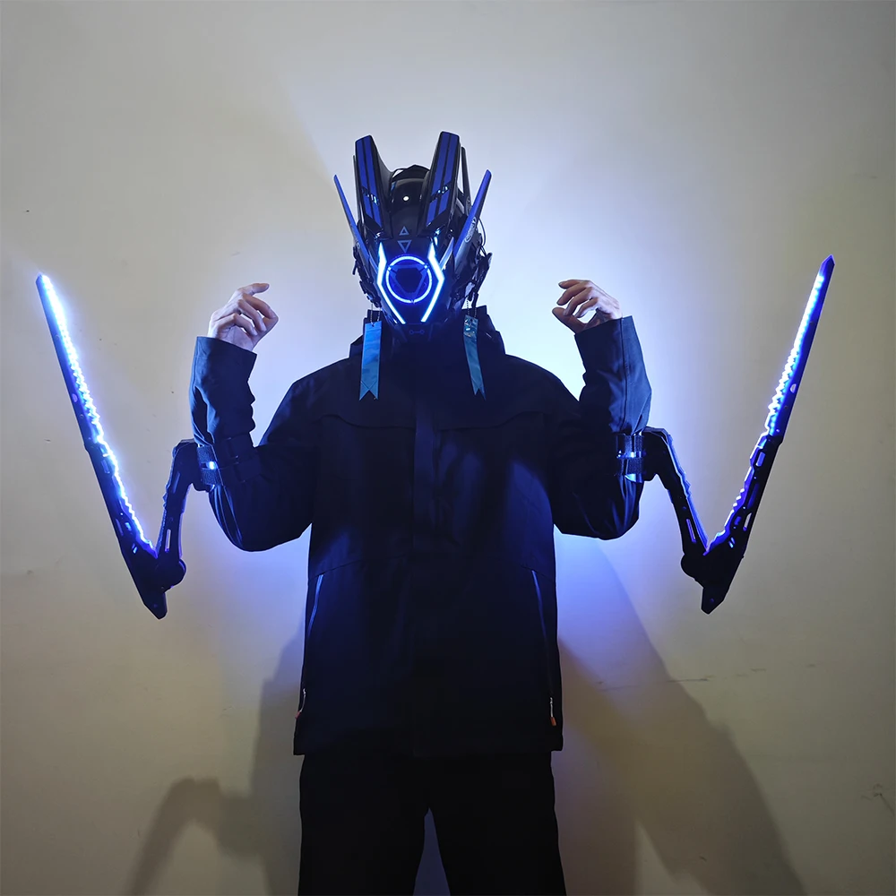 Future LED Cosplay Mantis Sword, Mantis LED Sword Model for Halloween Costume Props