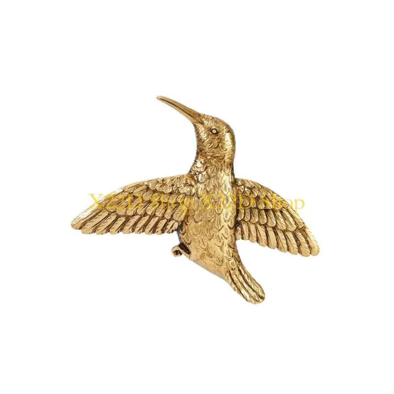 X22D 3D Hummingbird Wall Decors,Resin Birds Wall Art Sculpture Hanging Decorations