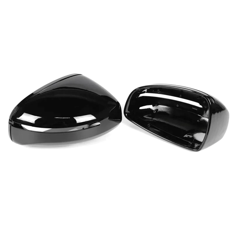 

Bright Black Side Wing Door Mirror Cover Rearview Mirror Cover Cap Trim For TT TTS TT RS 8J MK2 R8 42 2007-2015 Accessories