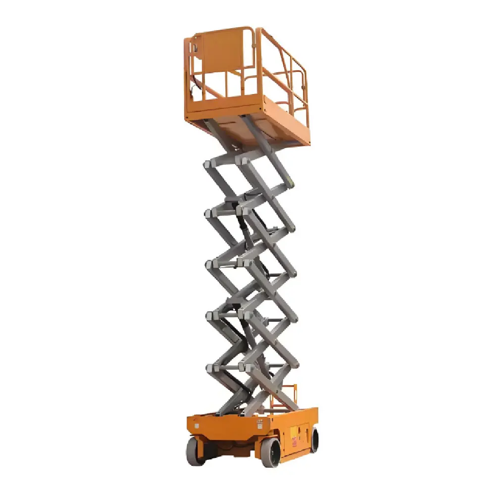 Electric Vertical Lifting Platform, Hydraulic Scissor Boom Lift & Mobile Scissor Lift for High-Altitude Work view 3