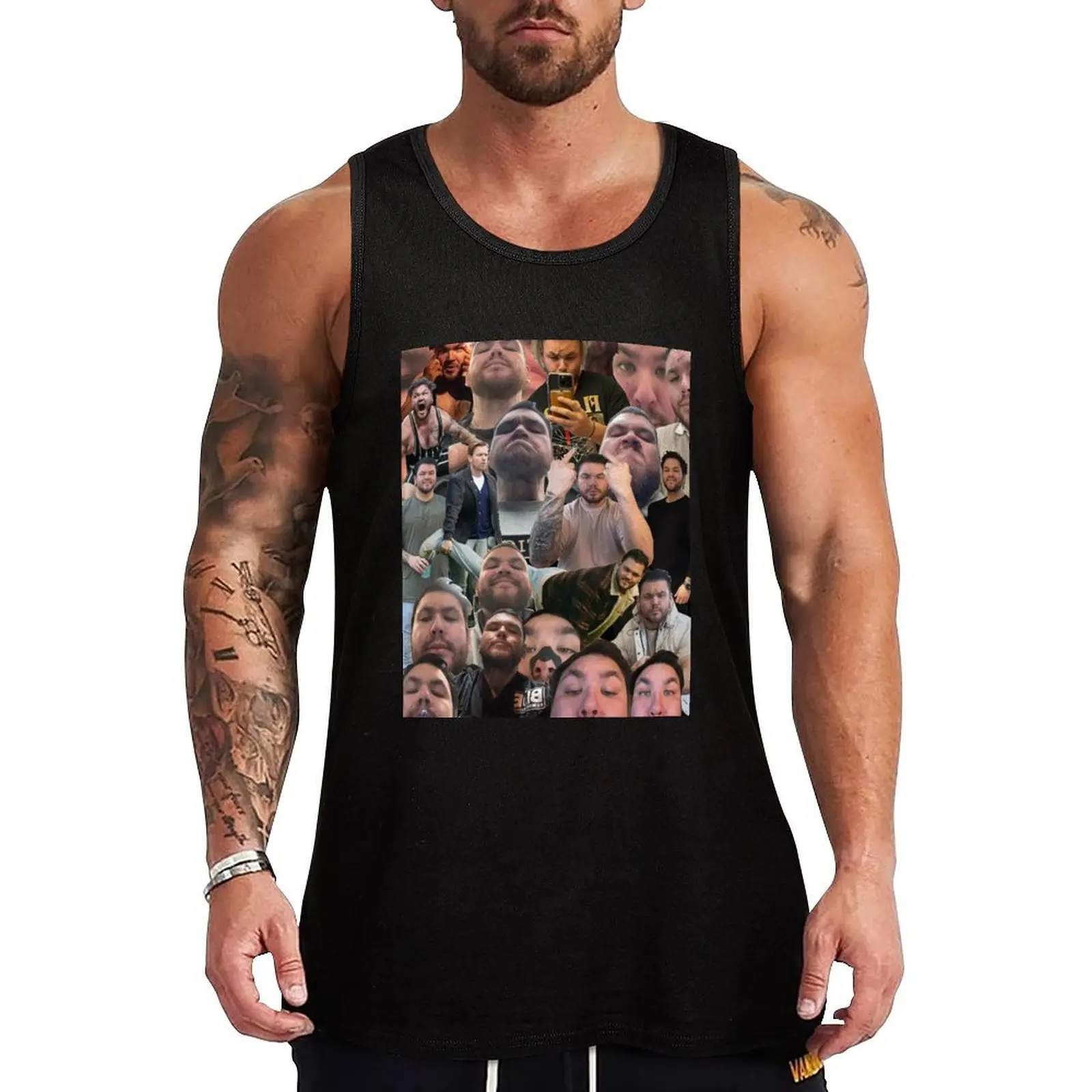 

Tapestry of Dave Tank Top Basic Tank Top for Daily Wear Comfort Soft Fabric