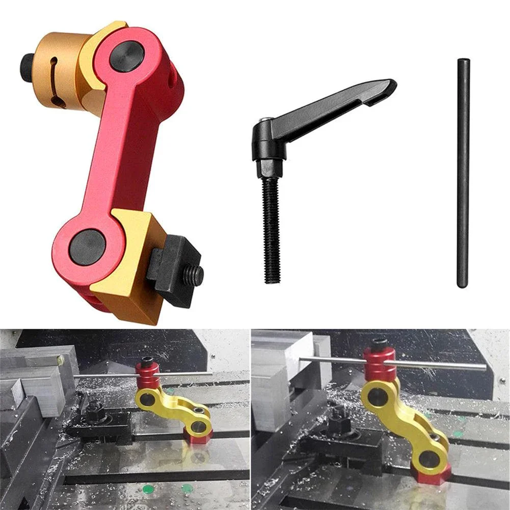 Universal Adjustable CNC Mill Machine Work Piece Stop Positioner for Lathe Workpiece Multi Function Milling Machine Locator Tool