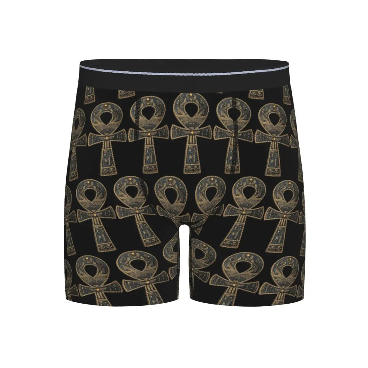 

Long Boxer Underpants Shorts Ancient Egyptian Culture Panties Male Ventilate Underwear for Homme Man Boyfriend Gifts