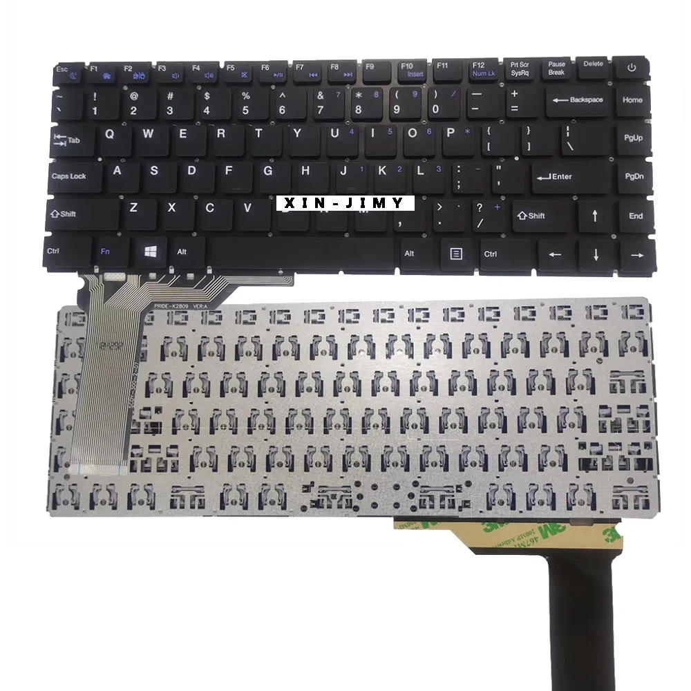 

M1589 US Keyboard for INNOVATOR PRIDE-K2809 YJ-878 SCDY-300-2-07 MB3002023 JM300 K708 GL-JM-NB941 PRIDE-K2406 YXT-NB92-22 K708