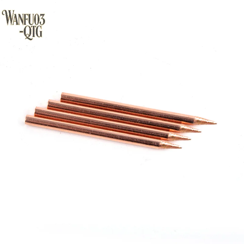 Hot Sale 2Pcs 18650 Lithium Battery Spot Welder Electrode Tip for High Detailed Projects 3mm