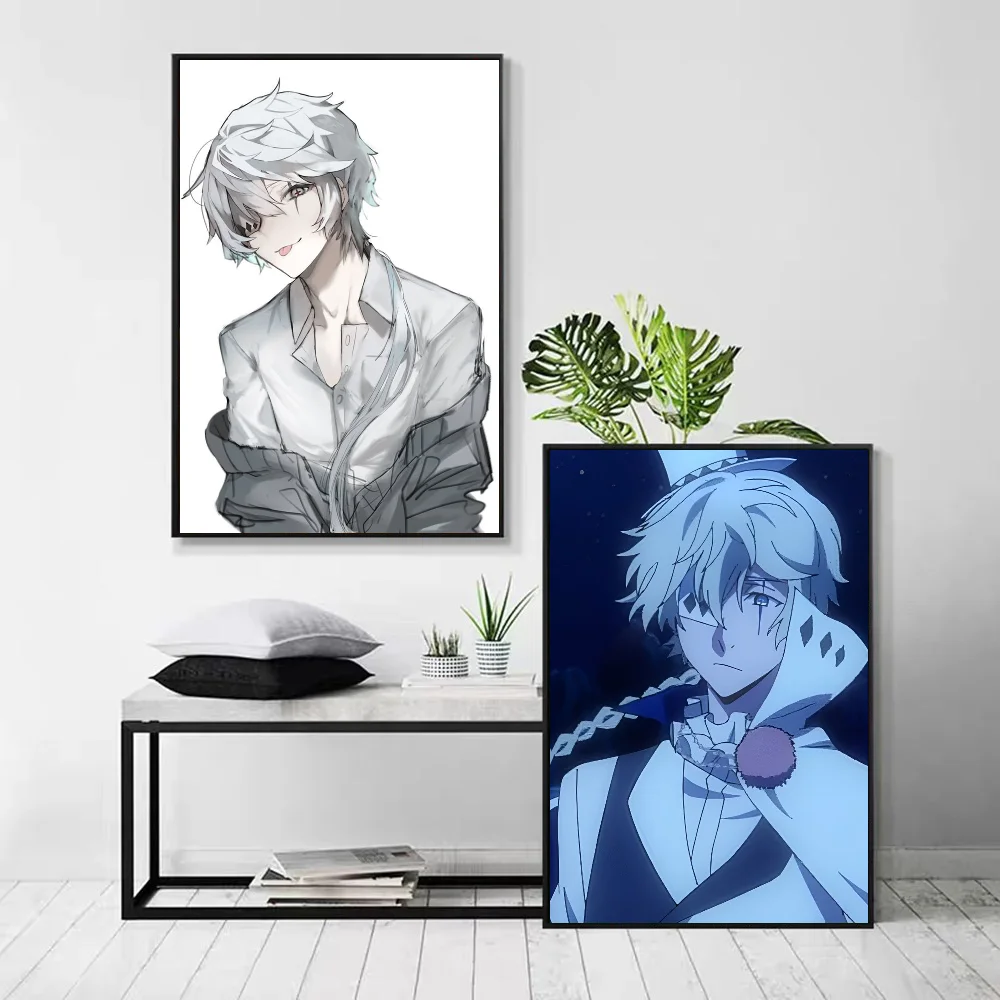 1pc B-Bungo Stray Dog Gogol Poster Self-adhesive Art Waterproof Paper Sticker Coffee House Bar Room Wall Decor