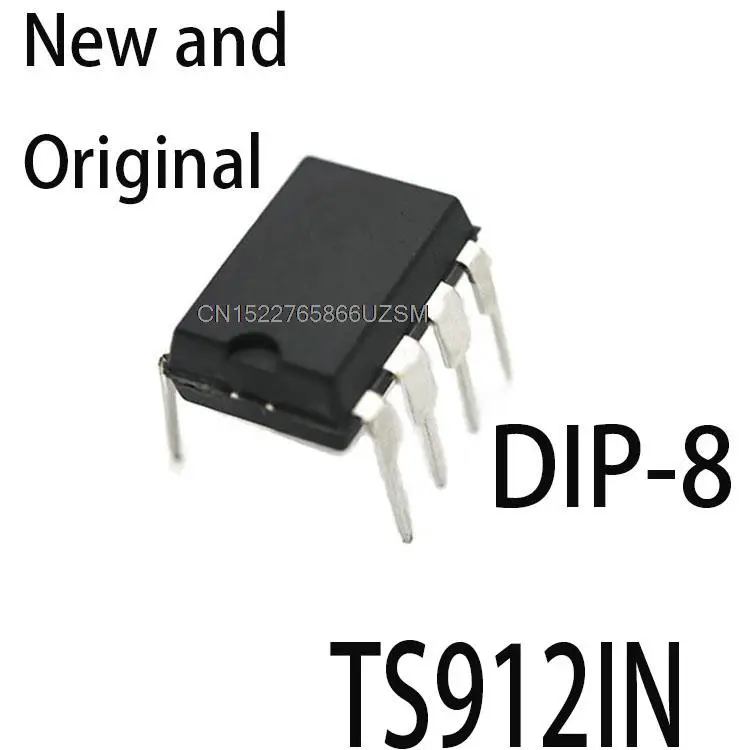 5PCS New and Original DIP-8 TS9121N DIP TS9121 DIP8 TS912 TS912IN