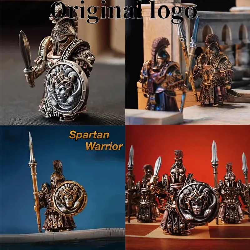 Figurine Spartan Warrior détachable à attraction magnétique, collection originale 2026, décoration de bureau, ornement de bureau