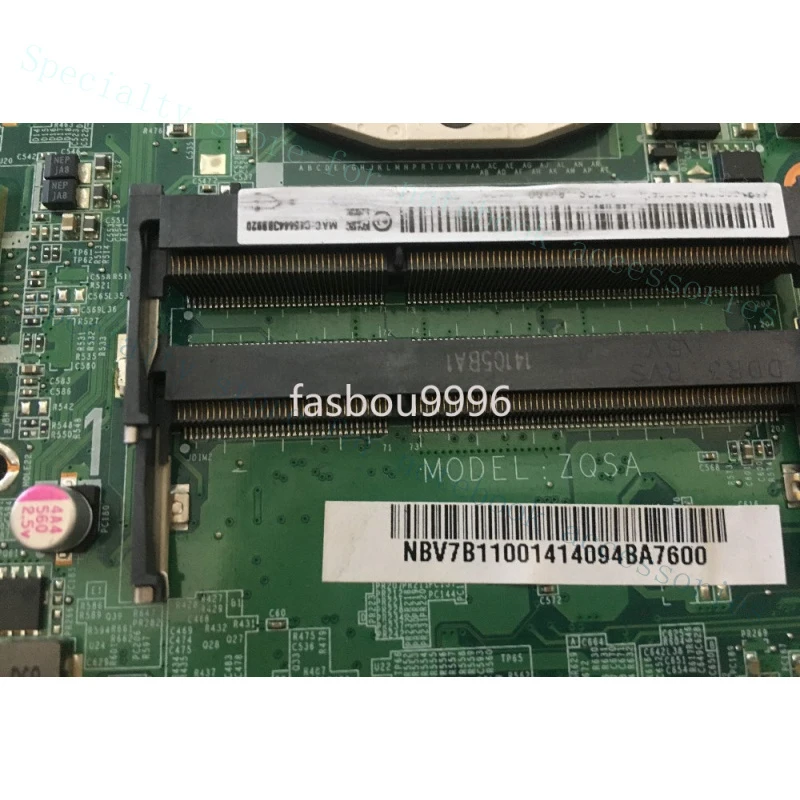 A+ For Acer aspire E1-471 E1-431 Laptop Motherboard NBV7B11001 ZQSA DAZQSAMB6F1