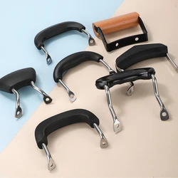 1pair Soup Pot Handle Round Cookware Pan Handle Stainless Steel Kitchen Utensils Accessories Steamer Pot Lifting Replace