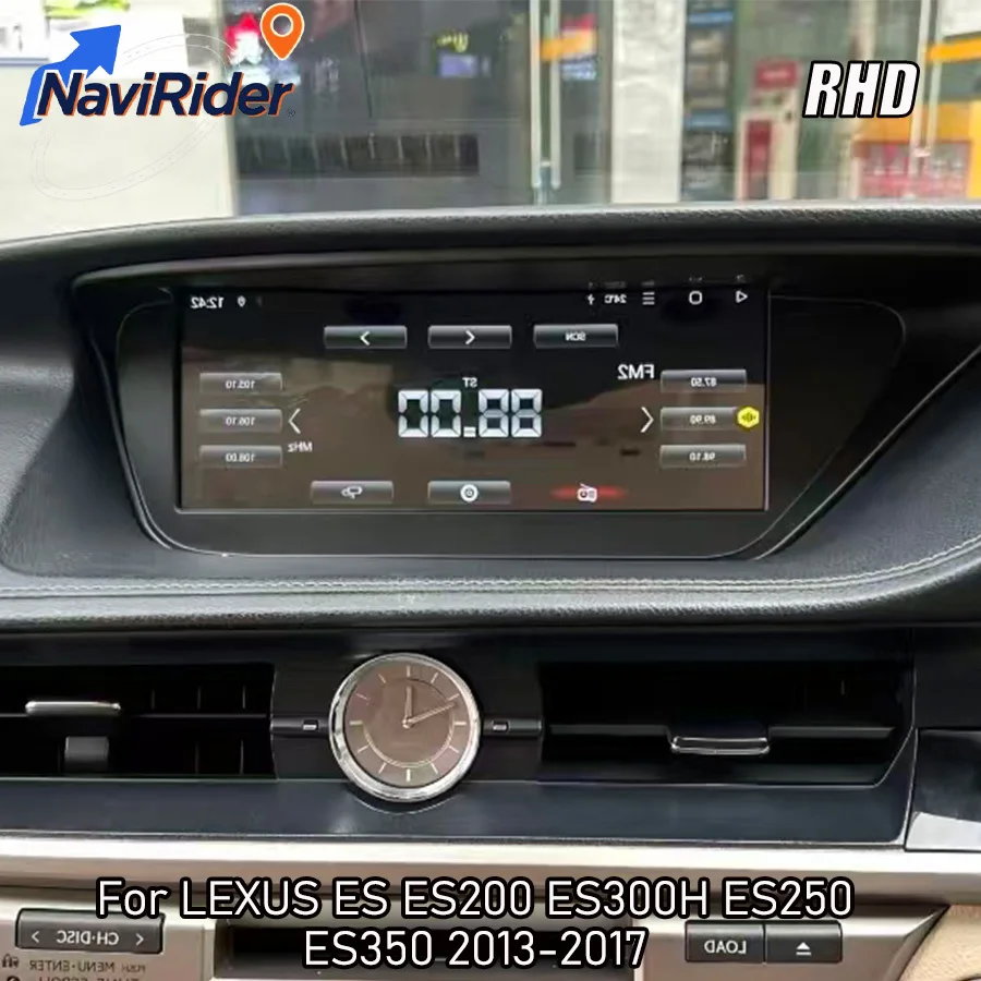 10.25'' RHD Car Radio Android 15 For LEXUS ES ES200 ES300H ES250 ES350 2013-2017 Stereo GPS Navigation Multimedia Player Carplay