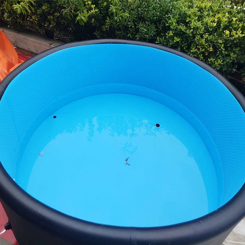 gl-For Icegalax PVC Adult Spa 2-Person Inflatable Hot Tub With Air Jet Massage For Outdoor Use