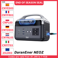 DaranEner NEOZ Portable Power Station, 300W 179.2Wh LiFePO4 Battery, LED Fashlight, 1.5hrs Fast Charging