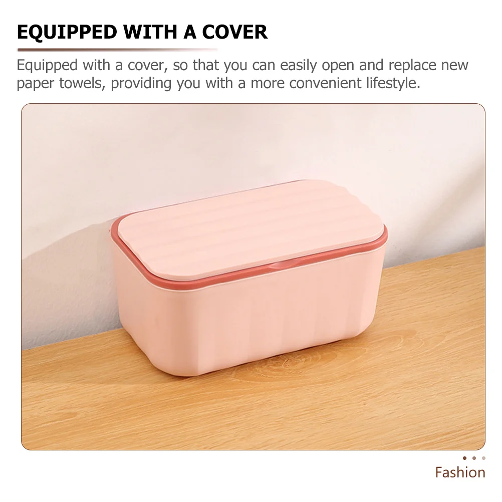 

Multifunctional Tissue Box Rectangular Napkin Holder For Living Room Bedroom Office Desktop Paper Towel Dispenser Storage