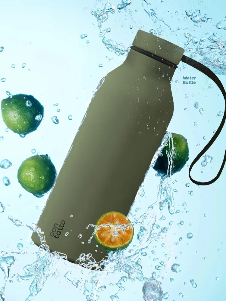 

Jim Blue Ranger Collaborative Stainl Steel Thermal Cup Men's Water Bottle Faionable Portable Busin Gift een Color