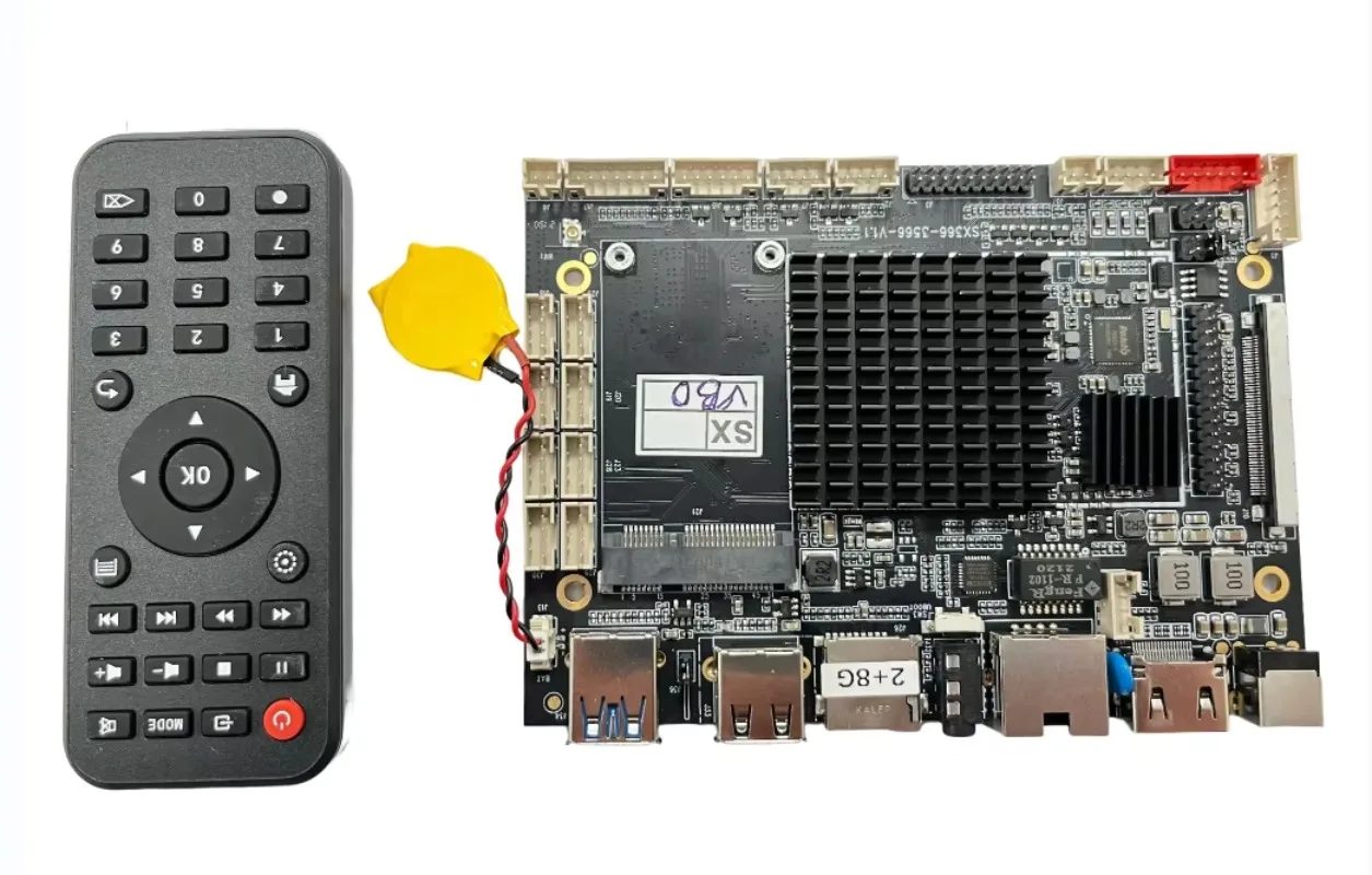 SX-366-RK3566 Android 11 supports 4k LCD panel, V-by-one, network advertising machine SX-366-RK3566 LCD controller board