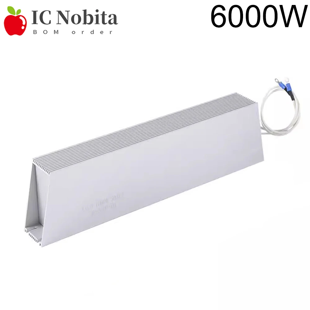 

6000W RXLG Aluminum Shell Brake Resistor for Servo Motor Frequency Converter Elevator Inverter 10 20 30 40 50 75 100 150 300Ohm