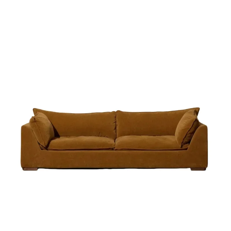 Color niche designer Chenier velvet sofa B & B small apartment arms sofa