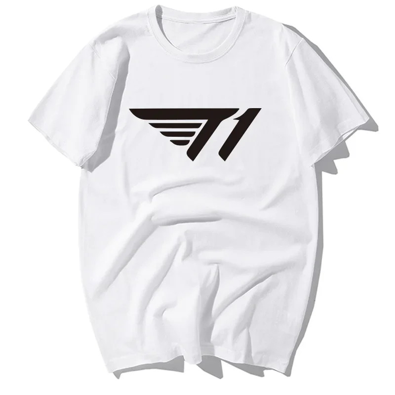 Alliance Game SKT T1 Team Uniform Faker New Men and Women Skt1 Peripheral Short-sleeved Loose Cotton T-shirt Graphic T Shirts