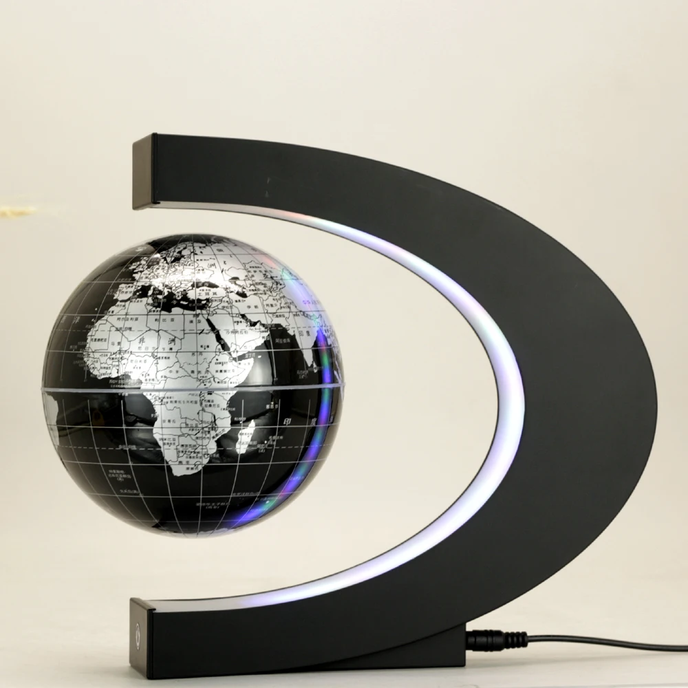 

Magnetic Levitation 8inch Globe Home Decor Globe Christmas Gifts Children Birthday Gift Magnetic Floating Rotating Globe