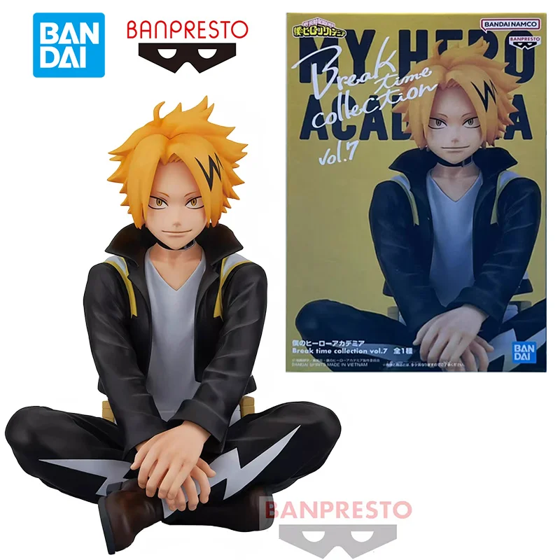 

Оригинальная аниме-фигурка «Моя геройская Академия» Bandai Banpresto Vol.7 Kaminari Denki, коллекционная игрушка в подарок