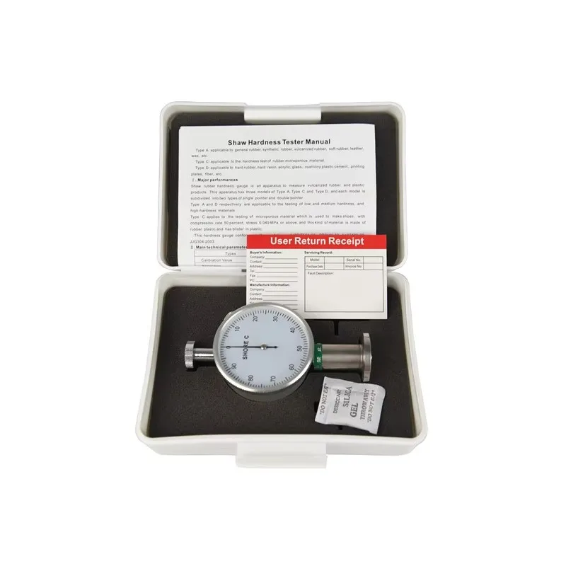 Immagine 5: Durometro C per tester di durezza Shore analogico DC-LX-C-2