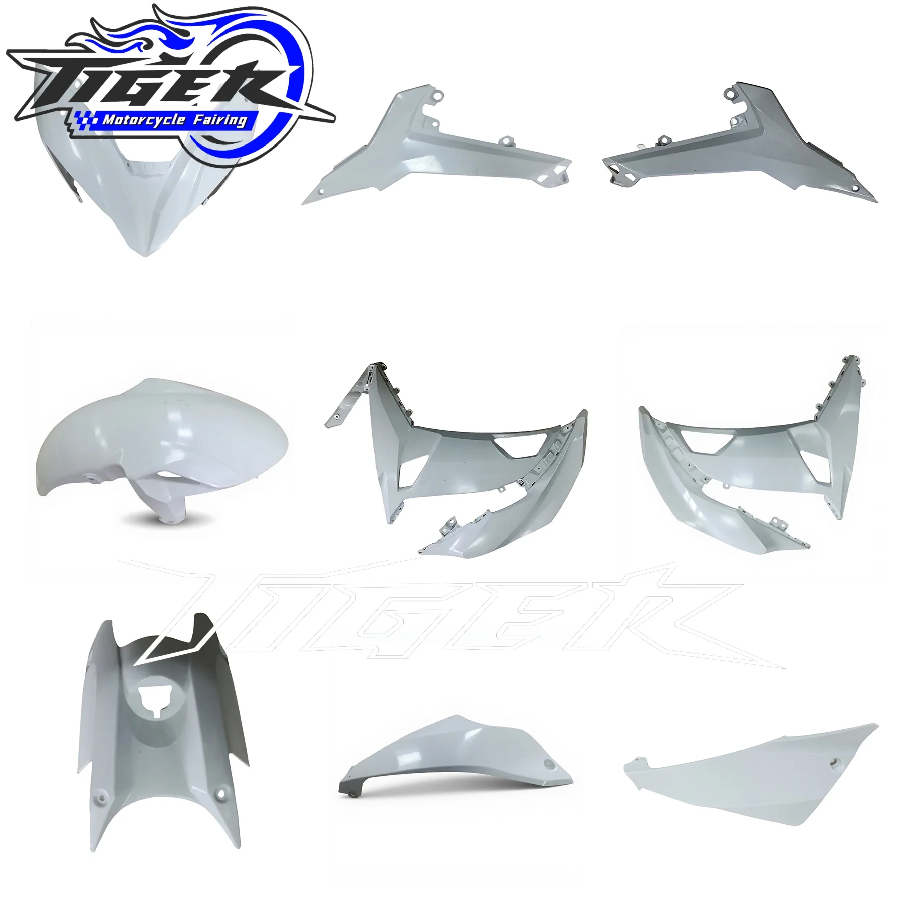Fit for KAWASAKI NINJA650 2017 ER-6F EX650 Motorcycle Accessories Shell Fairing Kit Set NINJA 650 ER6F Classic style