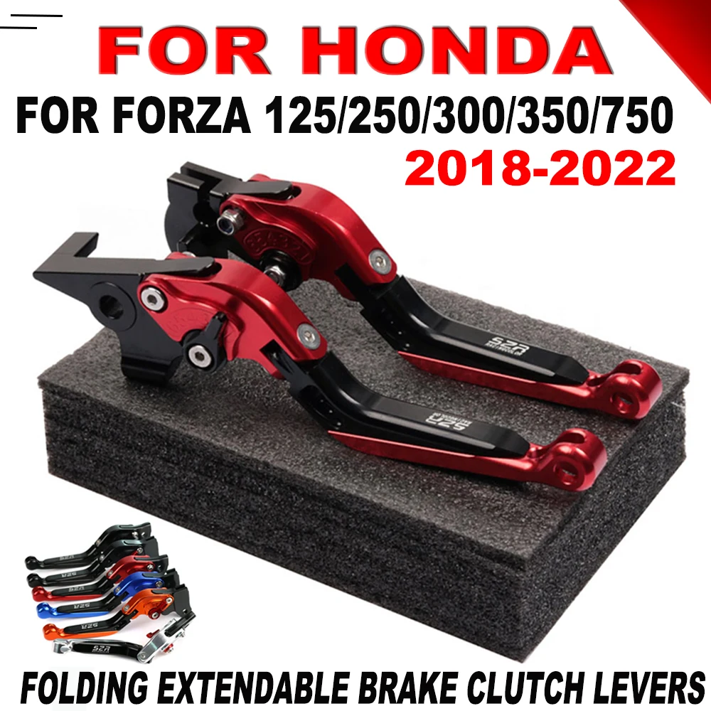 

For HONDA FORZA350 FORZA750 FORZA300 FORZA 125 250 300 350 750 Motorcycle Accessories Folding Extendable Brake Clutch Levers