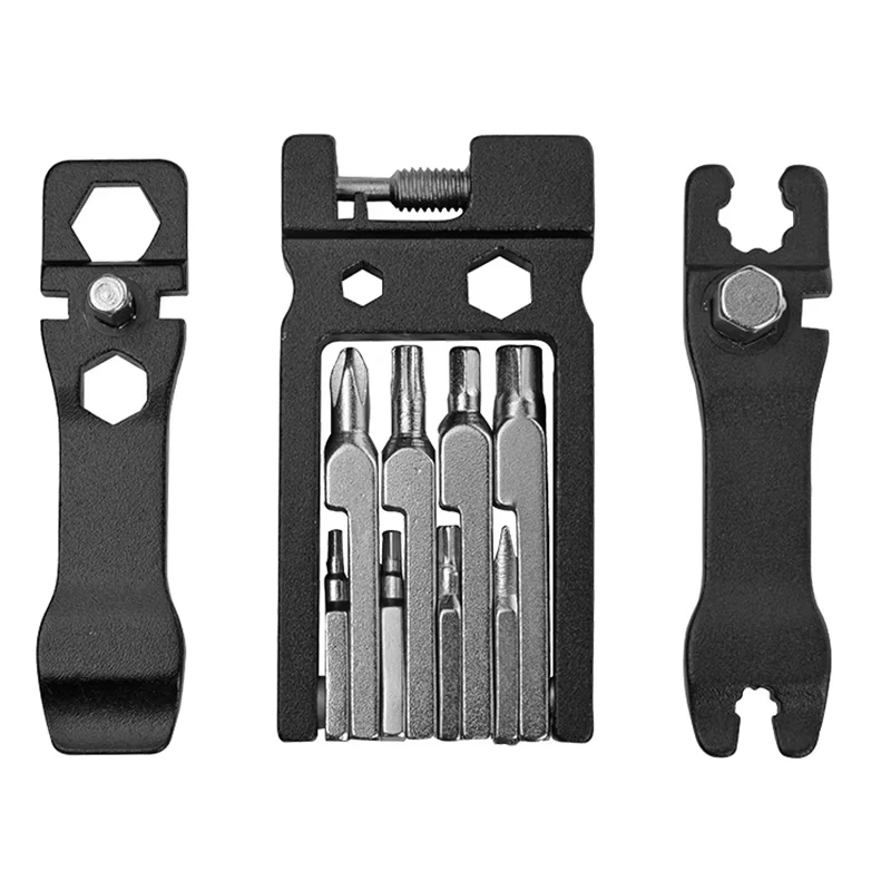 OFFBONDAGE Mountain Bicycle Tools Sets Bike Bicycle Repair Tools Kit Hex Spoke Wrench Mountain Cycle Screwdriver Tool 16 In 1 view 2