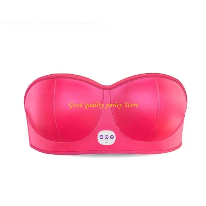 

M4YA （1 Pack）Electric Bust Massager, Breast Massager Bra, USB Wireless Electric Massagers for Shaping Beautiful Chest Anti