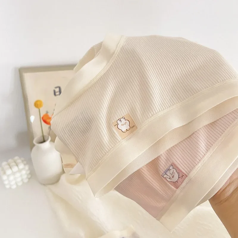 7PCS Teens Girls Solid Daily Panties Maiden Soft Comfort Antibacterial Briefs 8+y Young Child Clothing Thin Breathable Underwear