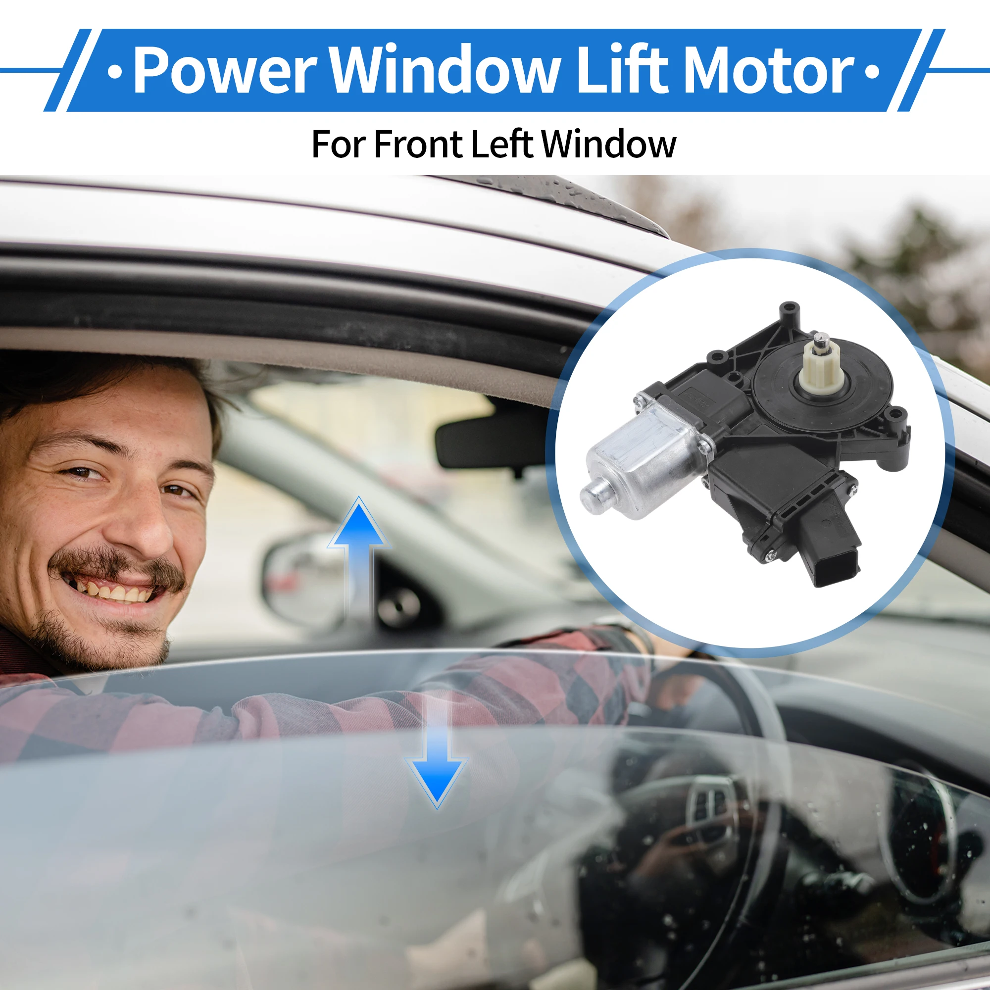 

UXCELL No.742662 Power Window Regulator Lift Motor for Ford F-150 11-14 Crew Cab Pickup