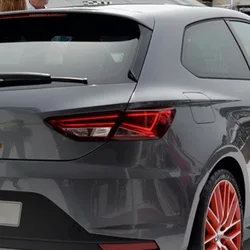 For Seat Leon 5F FR MK3 MK3.5 5Door Car Window Trim Lip Spoiler Rear Roof Wing Side Edge Tail Flap Bodykits Tuning 2013-2021