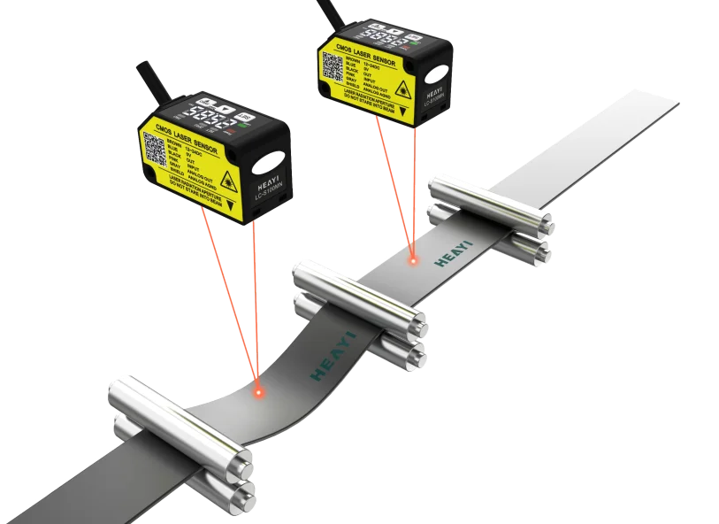 Sensor óptico de LC-S200MN de alta precisión, desplazamiento láser de múltiples funciones para diversas aplicaciones