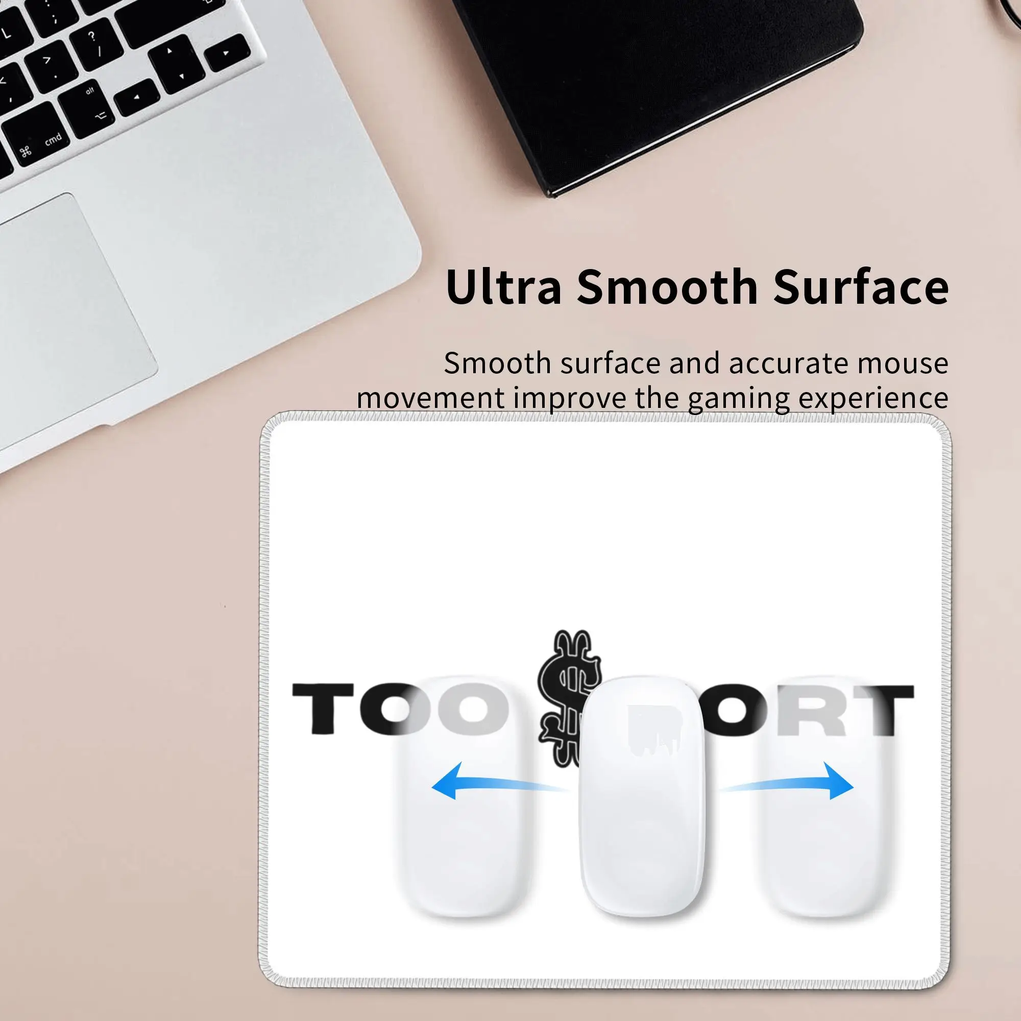 لوحة ماوس قصيرة جدًا جدًا - لوحة ماوس كمبيوتر لوحة مفاتيح وماوس حصيرة ألعاب الكمبيوتر المحمول حصيرة مكتبية ملحقات المكتب مفارش طاولة