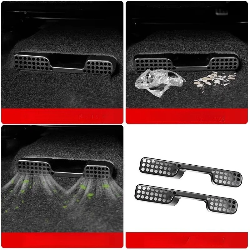 Interior Decoration Accessory, Custom Under-Seat Air Vent Protector for 2023-2025 11th Gen Honda Civic & Integra