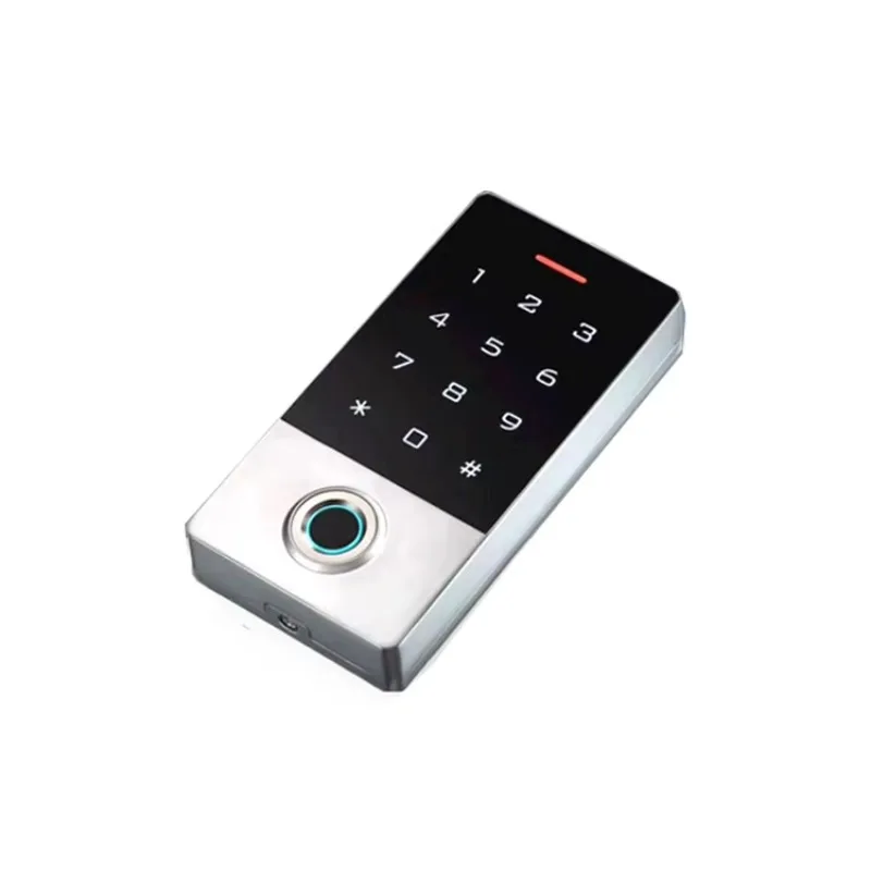 Waterproof Metal Fingerprint Access Control, Card & Password Electronic Door Lock