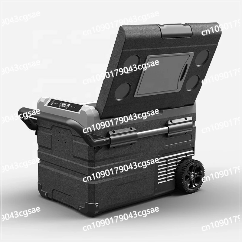 

Холодильник с морозильной камерой, быстрый холодильник для путешествий, уличный охладитель для пикника, автомобильный холодильник, DC12V24V, портативный компрессор