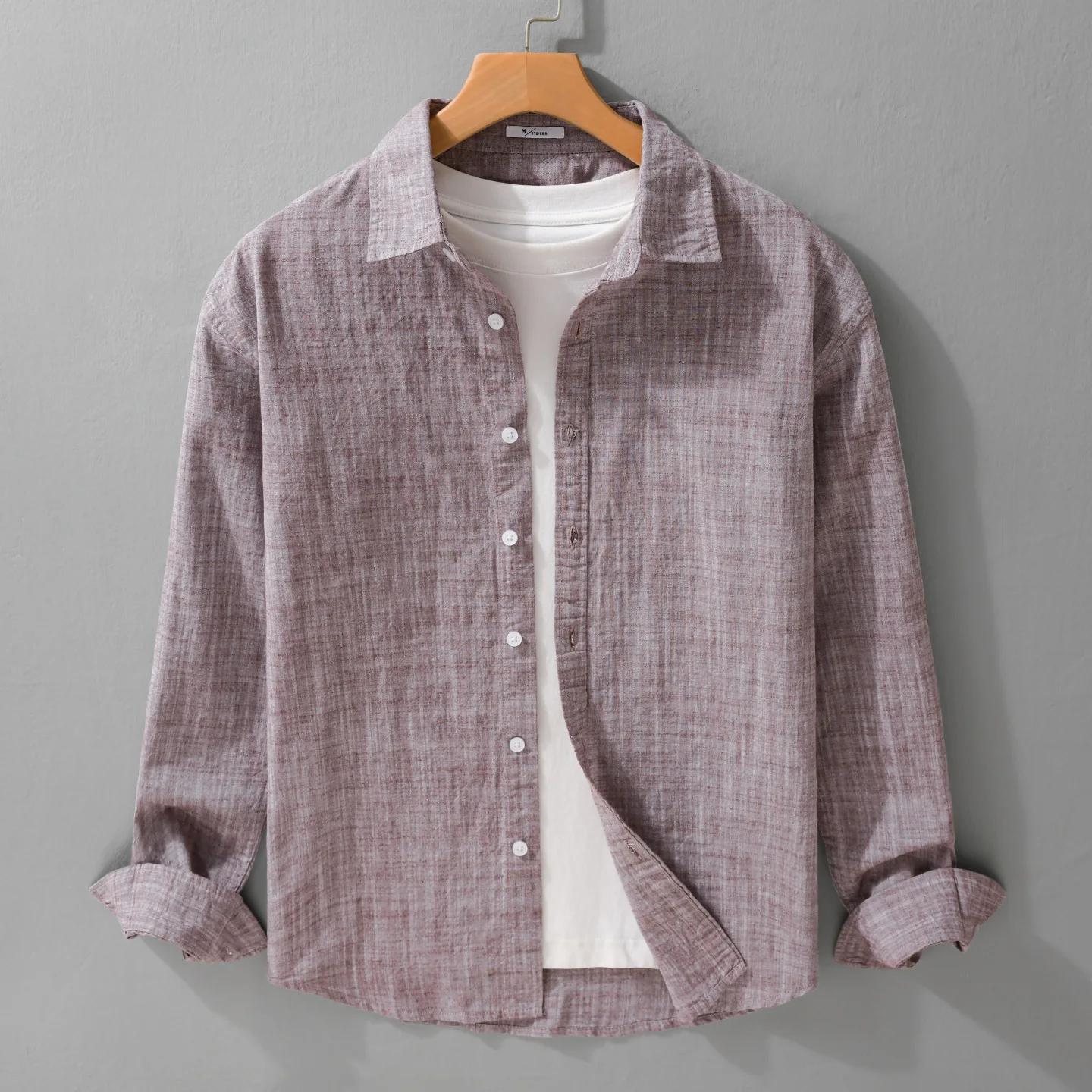 

Harajuku винтажная рубашка мужская весна-лето новая мужская рубашка с длинным рукавом квадратная рубашка 95% хлопок 5% льняная рубашка простая удобная одежда