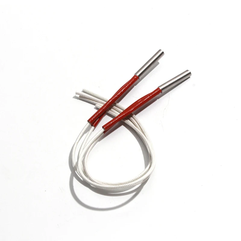 LUJINXUN 304SS Single-End Flexible Leads Cartridge Heater 10.5mm x 38-48mm AC220V/110V/380V 120W-150W Heat Pipe for Oven