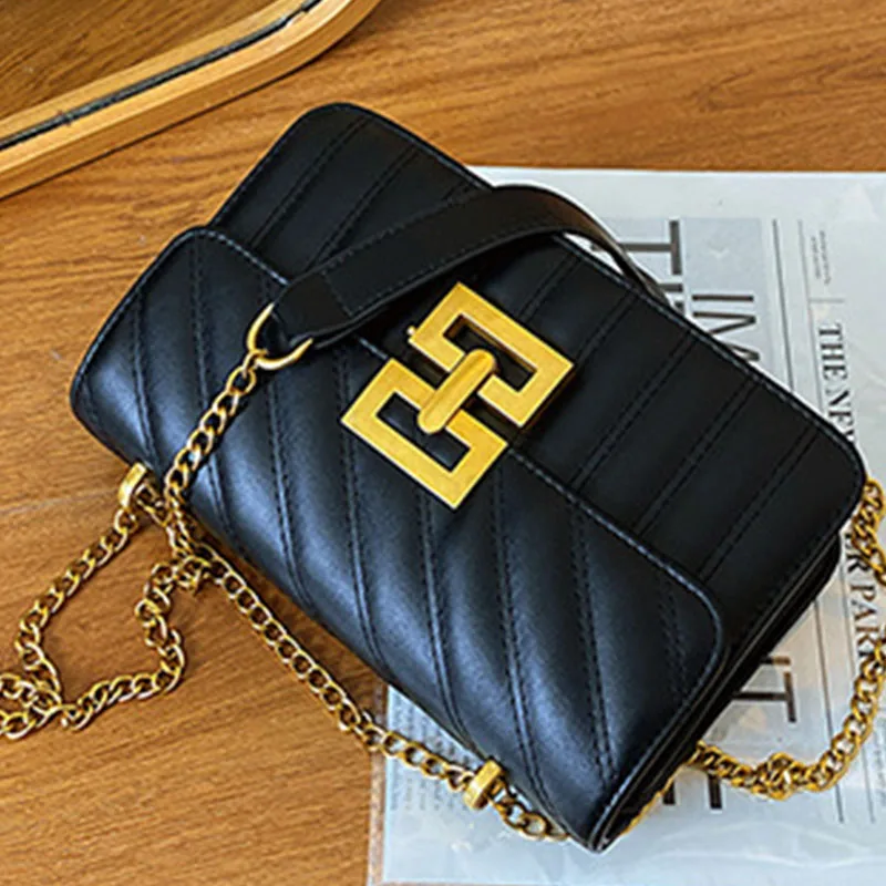 New women bag shoulder Bag for 2025 luxury designer handbag women Handbags leather Printed monogram single shoulder straddle bag - Image 2